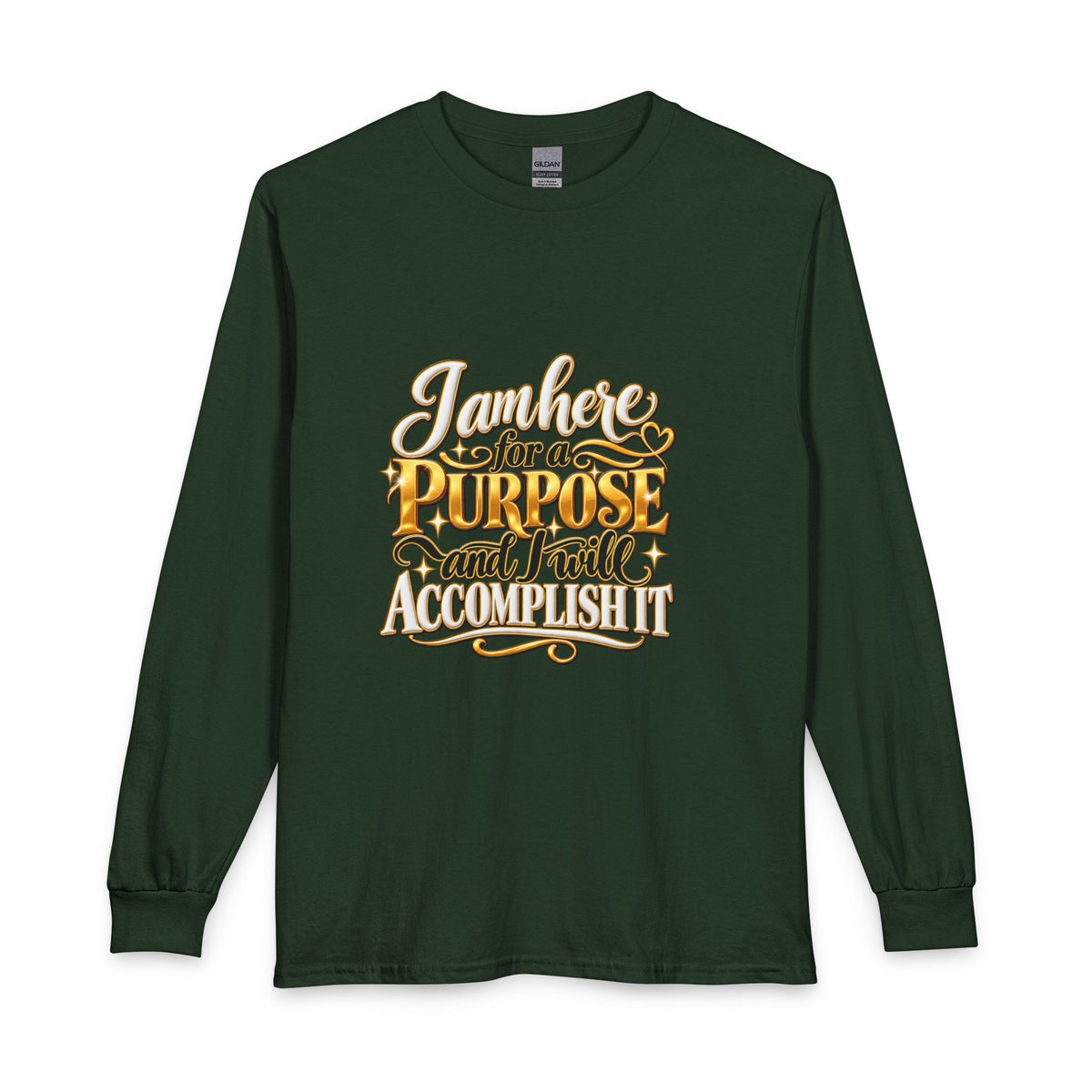 I am here for a purpose long sleeve t-shirt