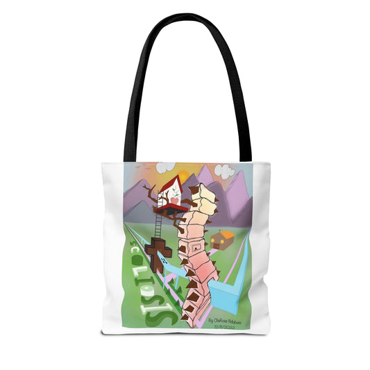My Perspective of Scoliosis FISK Tote Bag
