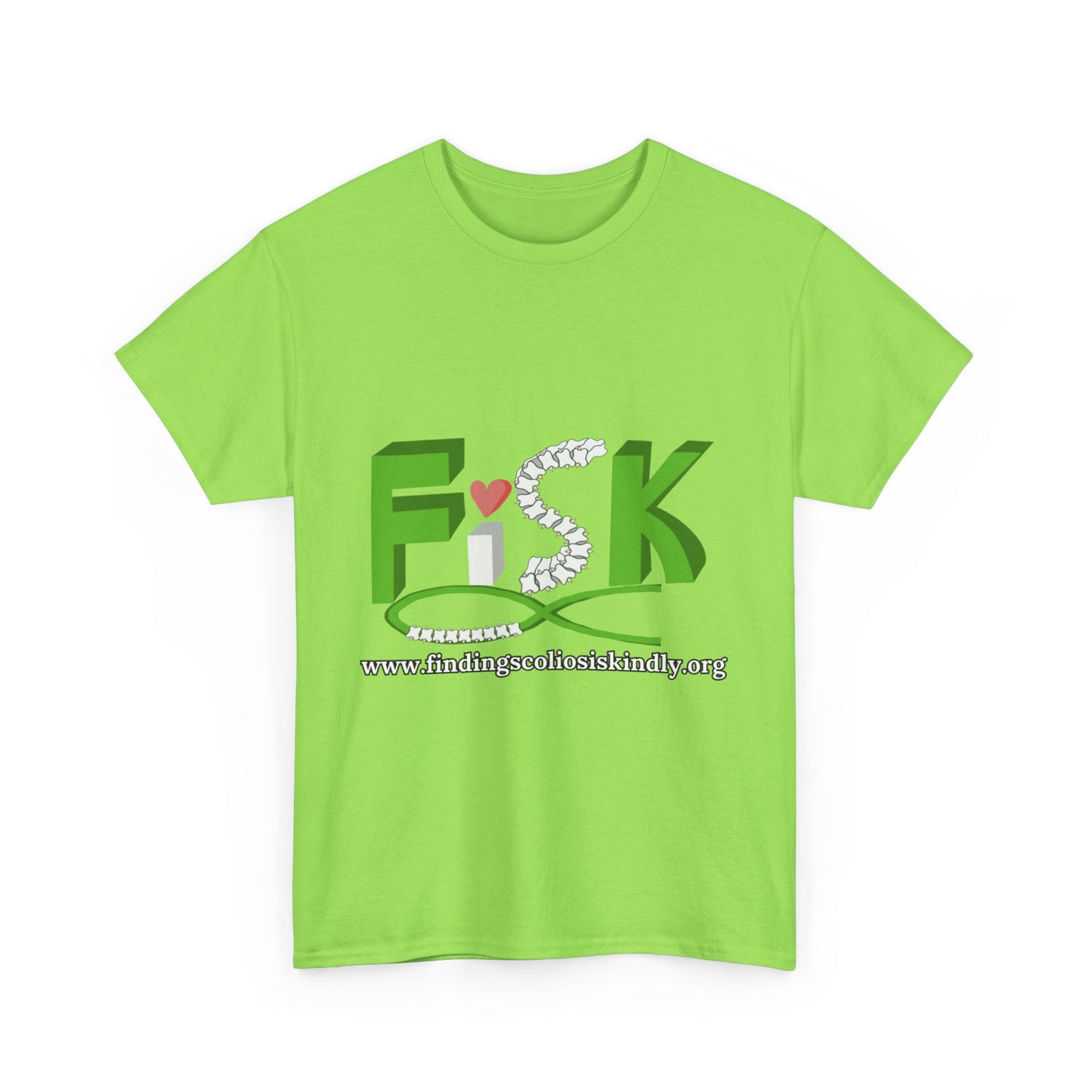 Finding Scoliosis Kindly (FiSK) T-shirt