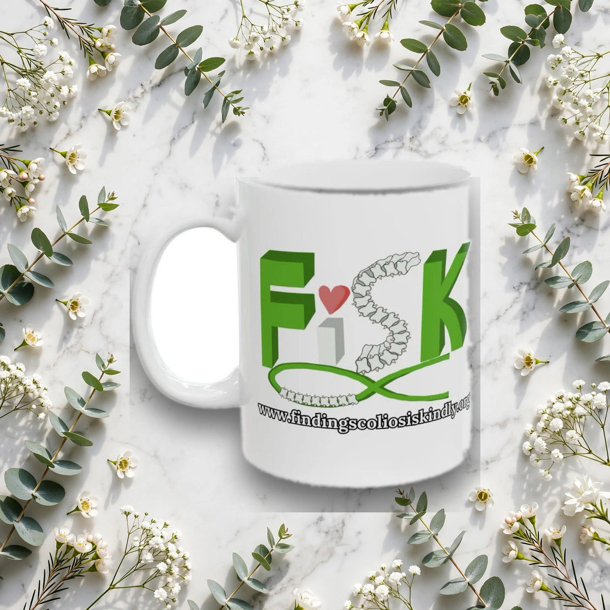 Finding Scoliosis Kindly Mug